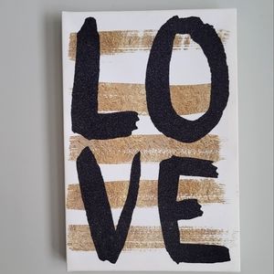 LOVE canvas Print